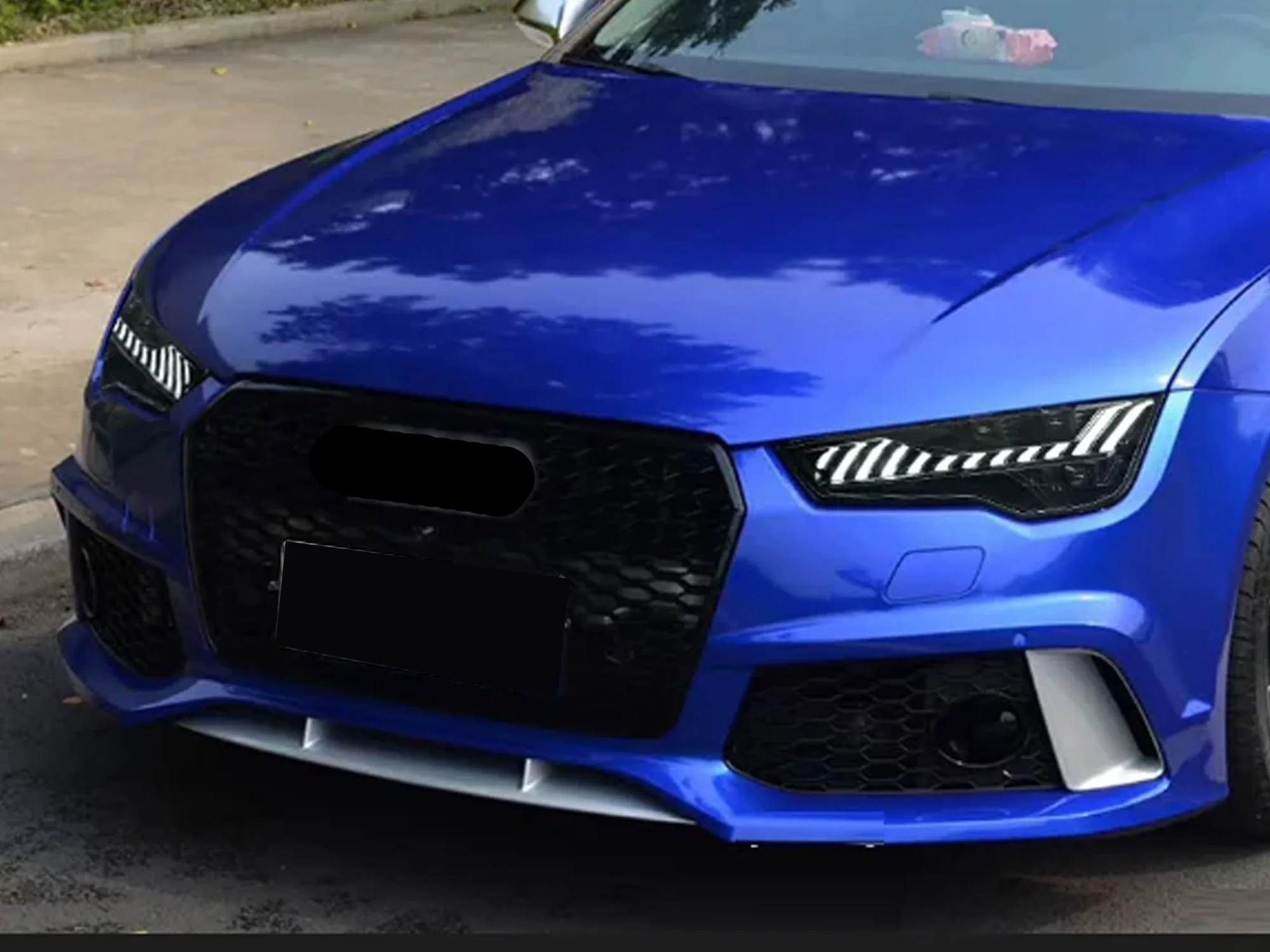 LED Sequential Headlight Front DRL Lamp Assembly for Audi A7 C7 RS7 2012-2015 w/o AFS - Image 4