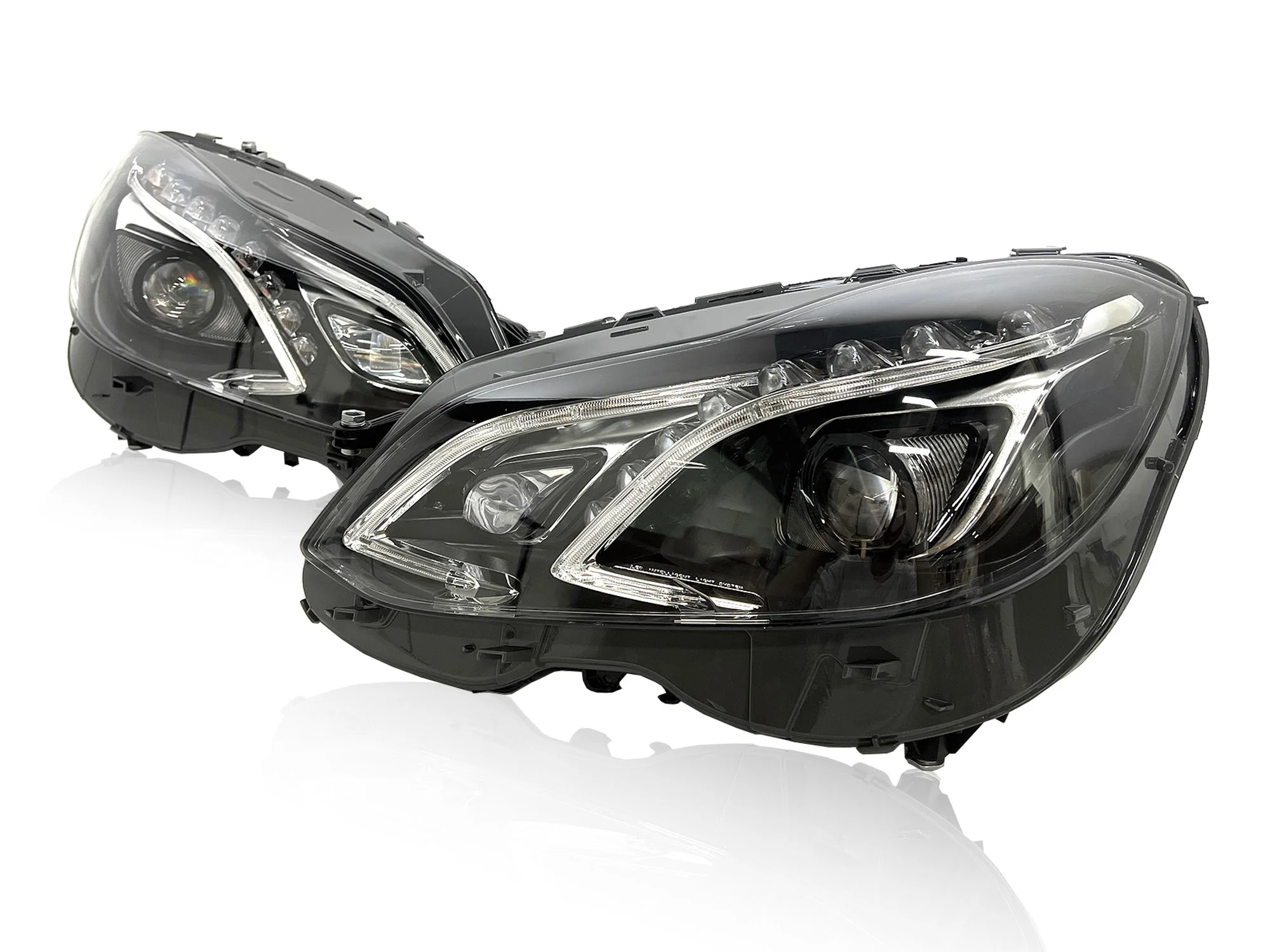 Left+Right LED Headlights DRL Assembly for Mercedes Benz E-Class W212 2014-2016 - Image 5