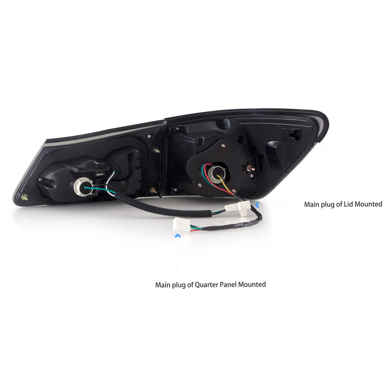 LED Smoked Taillights with Sequential Animation for Lexus IS250 IS350 IS F 2006–2013 - Image 7