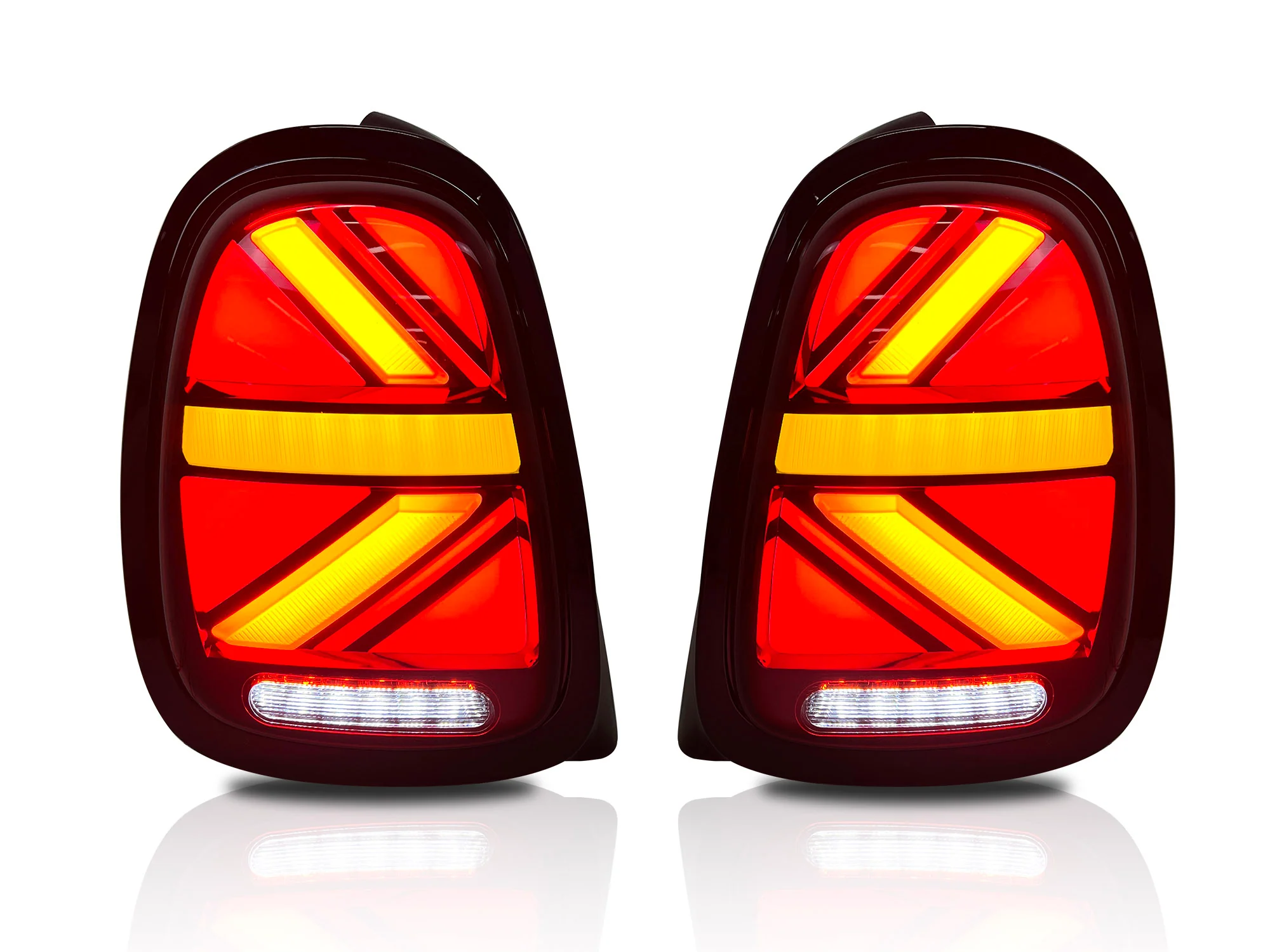 Pair LED Tail Lights w/ Startup & Sequential For 2014–2023 Mini Cooper F55 F56 F57 - Image 7