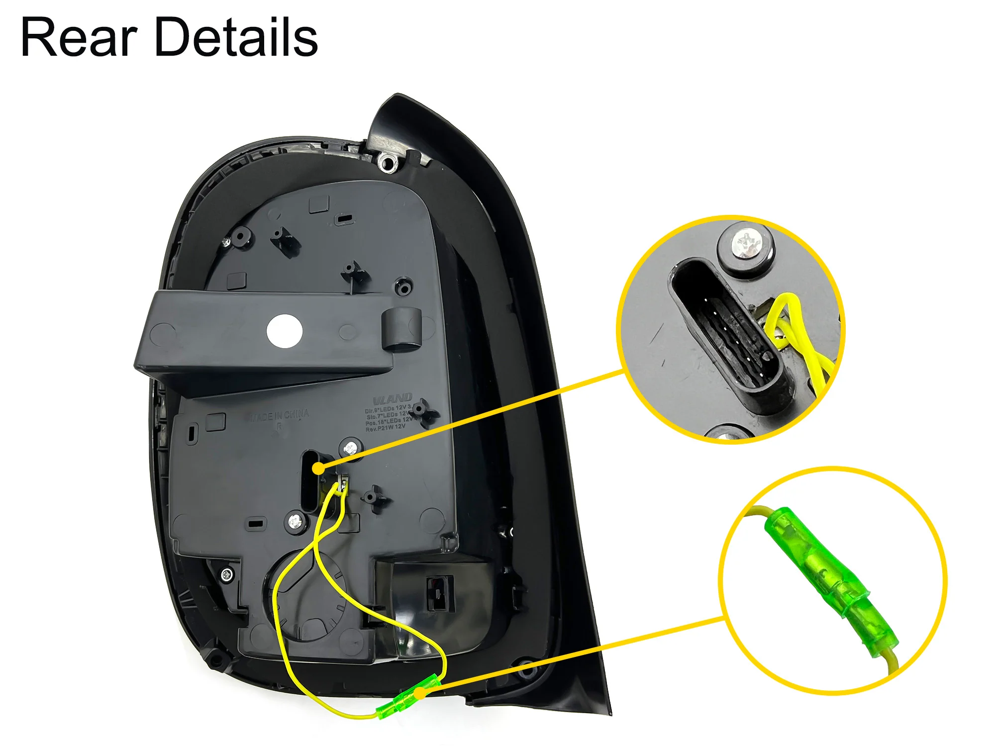 Pair LED Tail Lights w/ Startup & Sequential For 2014–2023 Mini Cooper F55 F56 F57 - Image 9