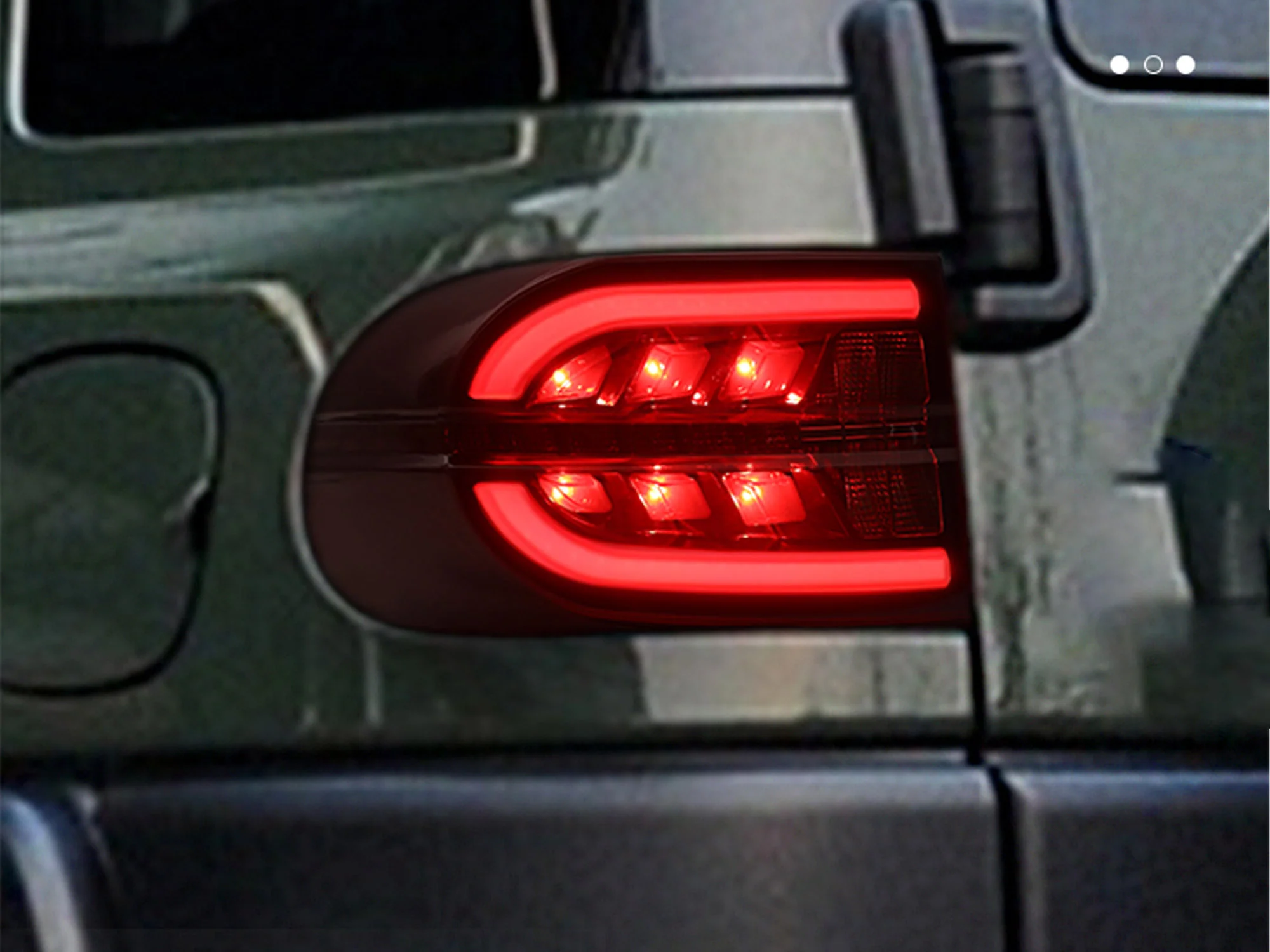 LED Tail Lights Rear Lamps Assembly Animation for Toyota FJ Cruiser 2007-2020 - Image 4