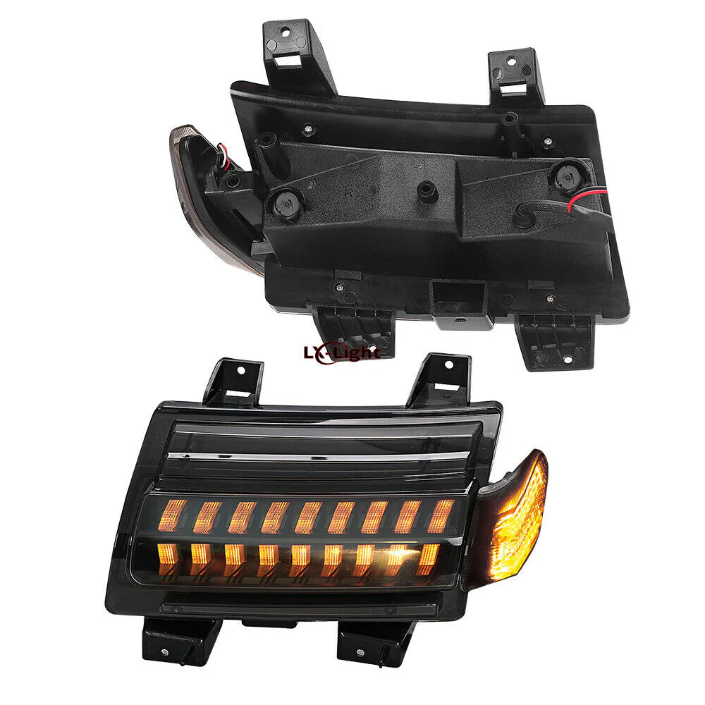 LED Turn Signal Lights DRL for Jeep Wrangler JL 2018-24 high configuration - Image 10