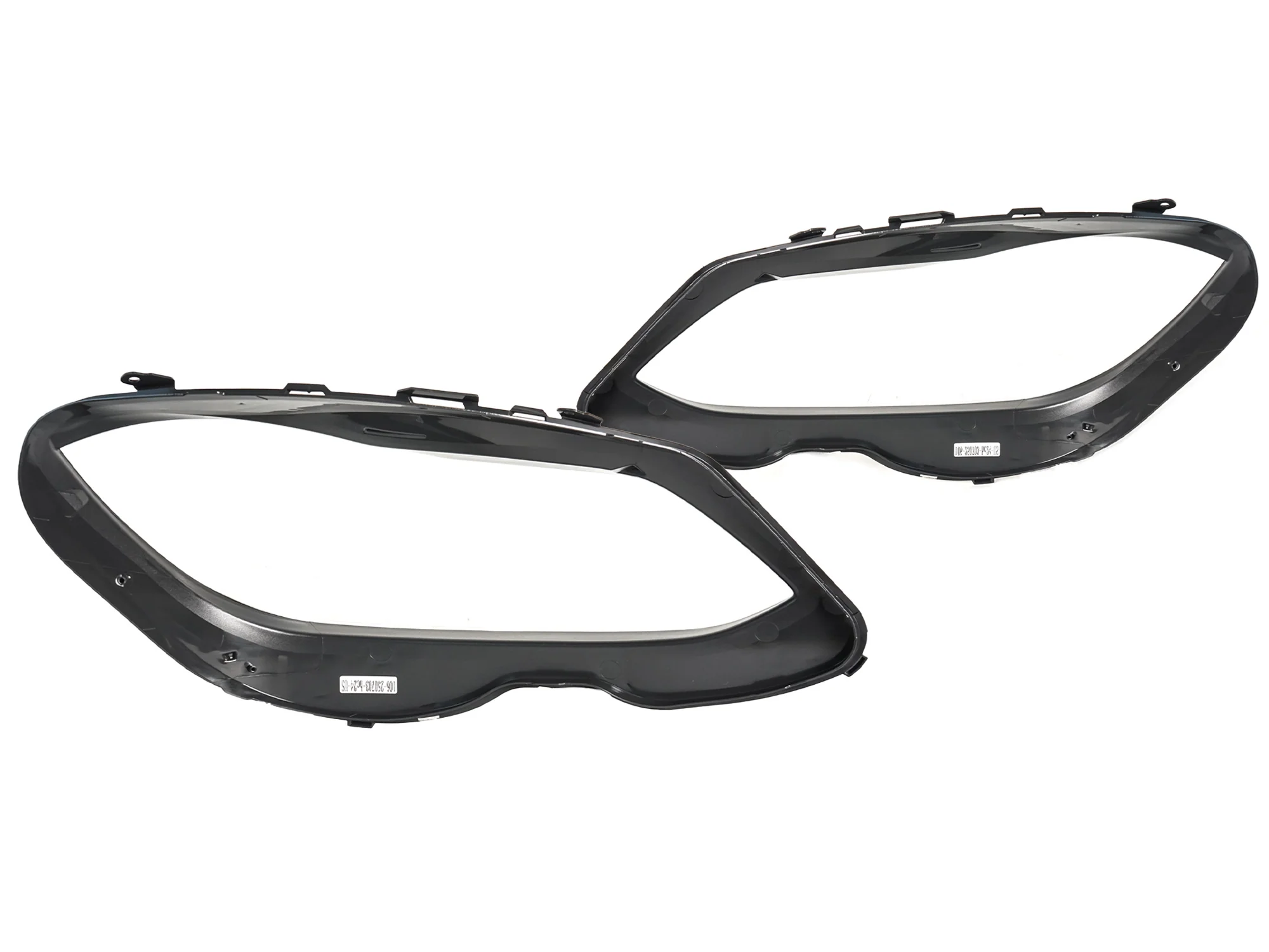 Pair Headlight Lens Cover For Mercedes-Benz W212 E-Class E350 E500 E63 2014-2016 - Image 11