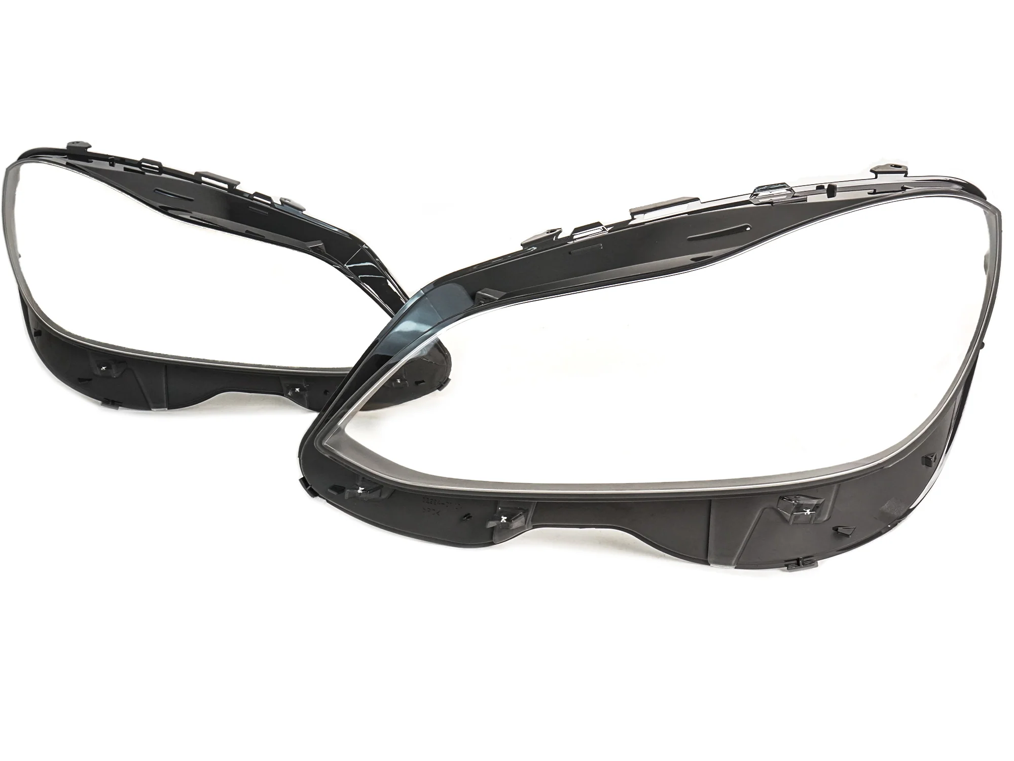 Pair Headlight Lens Cover For Mercedes-Benz W212 E-Class E350 E500 E63 2014-2016 - Image 4