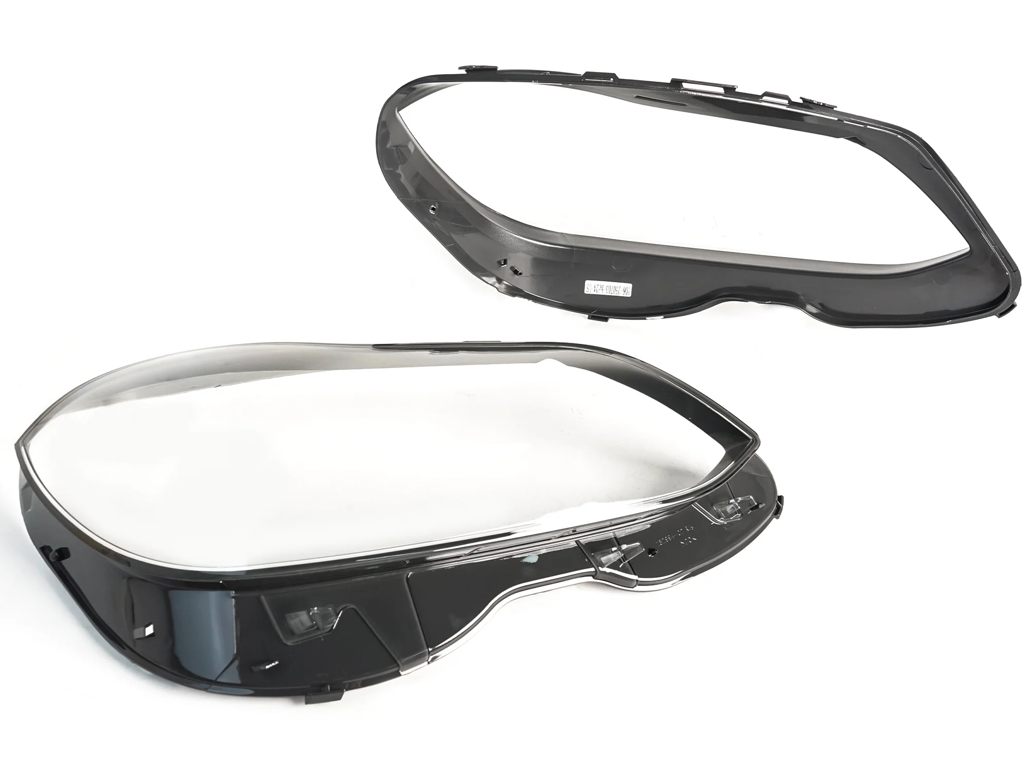 Pair Headlight Lens Cover For Mercedes-Benz W212 E-Class E350 E500 E63 2014-2016 - Image 6