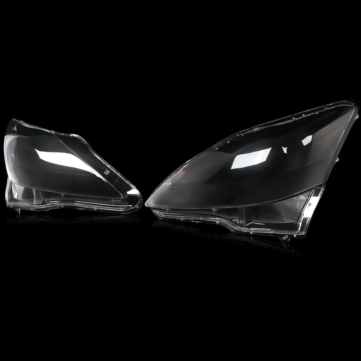 Left & Right Clear Headlight Lens Covers For Lexus IS250 / IS350 2006–2013
