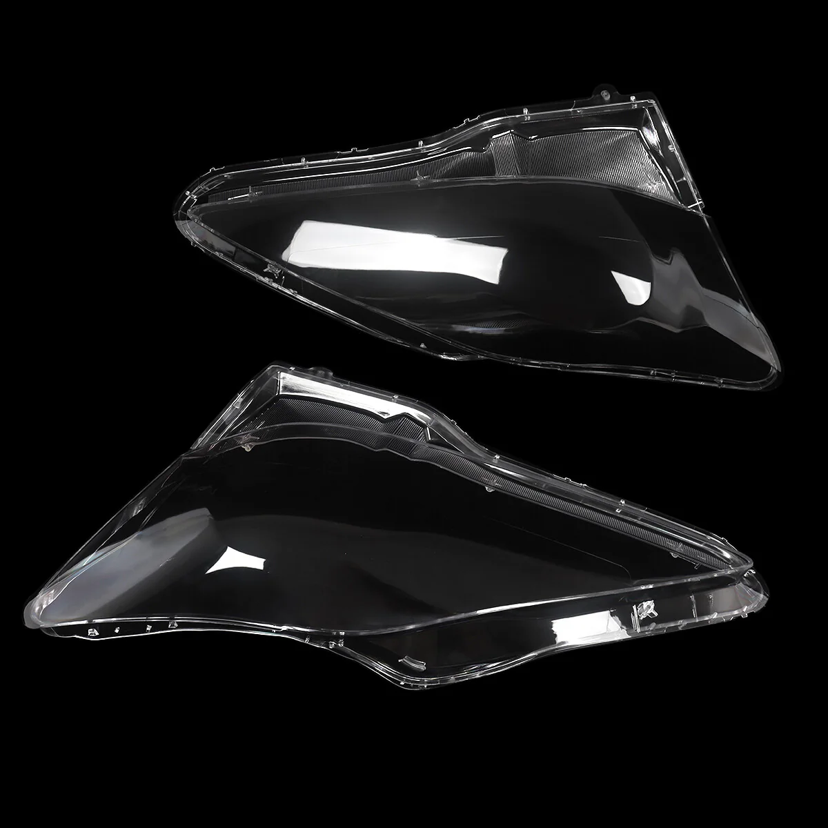 Left & Right Clear Headlight Lens Covers For Lexus IS250 / IS350 2006–2013 - Image 11