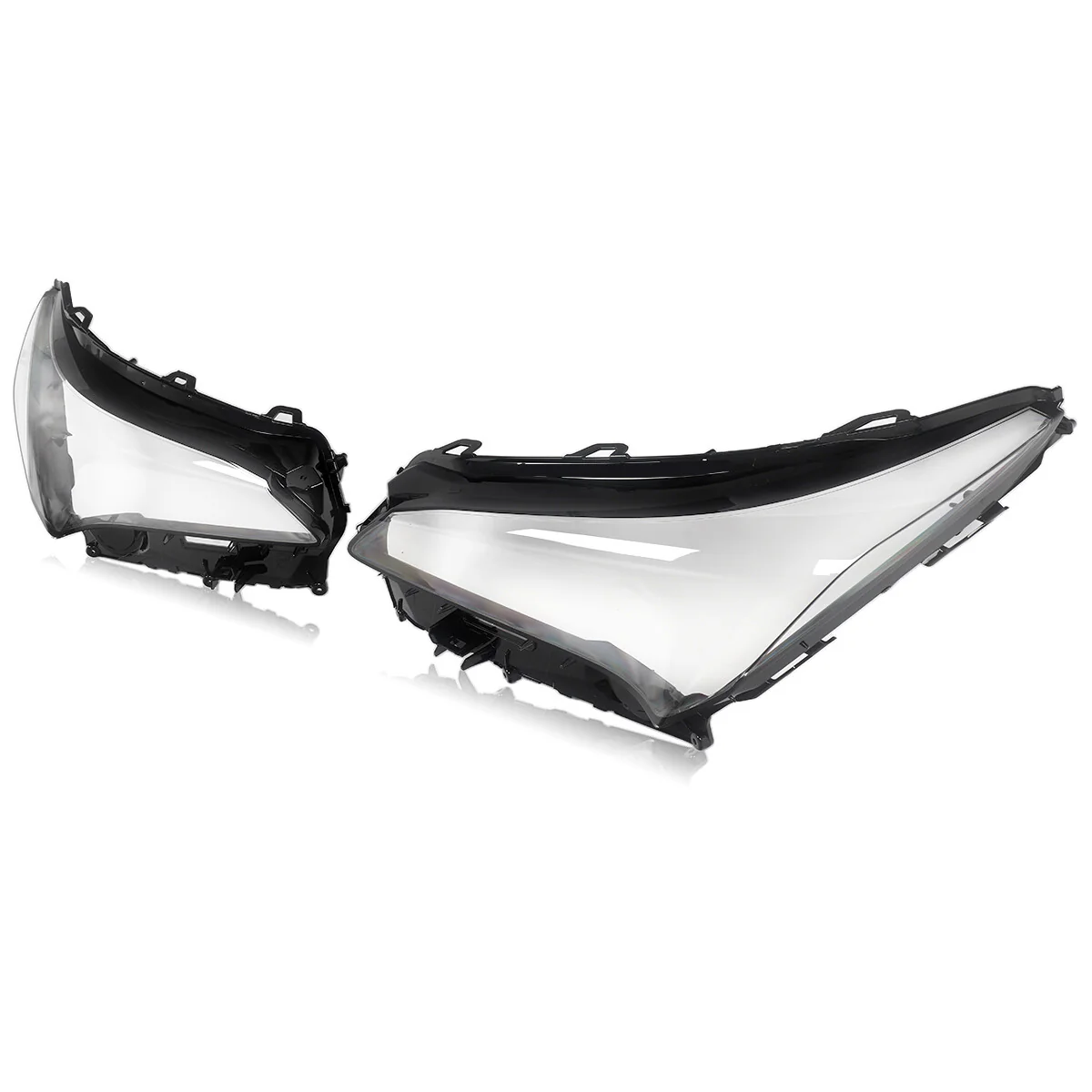 Left + Right Clear Headlight Lens Covers for Lexus NX200t / NX300 2014-2020 Headlamp - Image 5