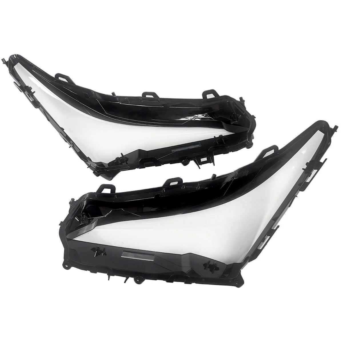 Left + Right Clear Headlight Lens Covers for Lexus NX200t / NX300 2014-2020 Headlamp - Image 8