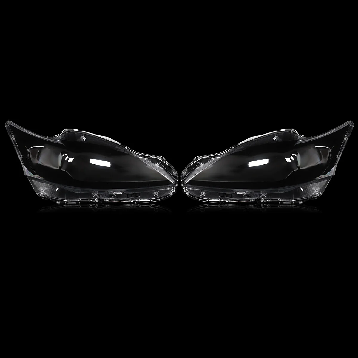 Left & Right Clear Headlight Lens Covers (Pair) for Lexus CT200 / CT200h 2012-2015 2016 2017 Headlamp Shells - Image 2