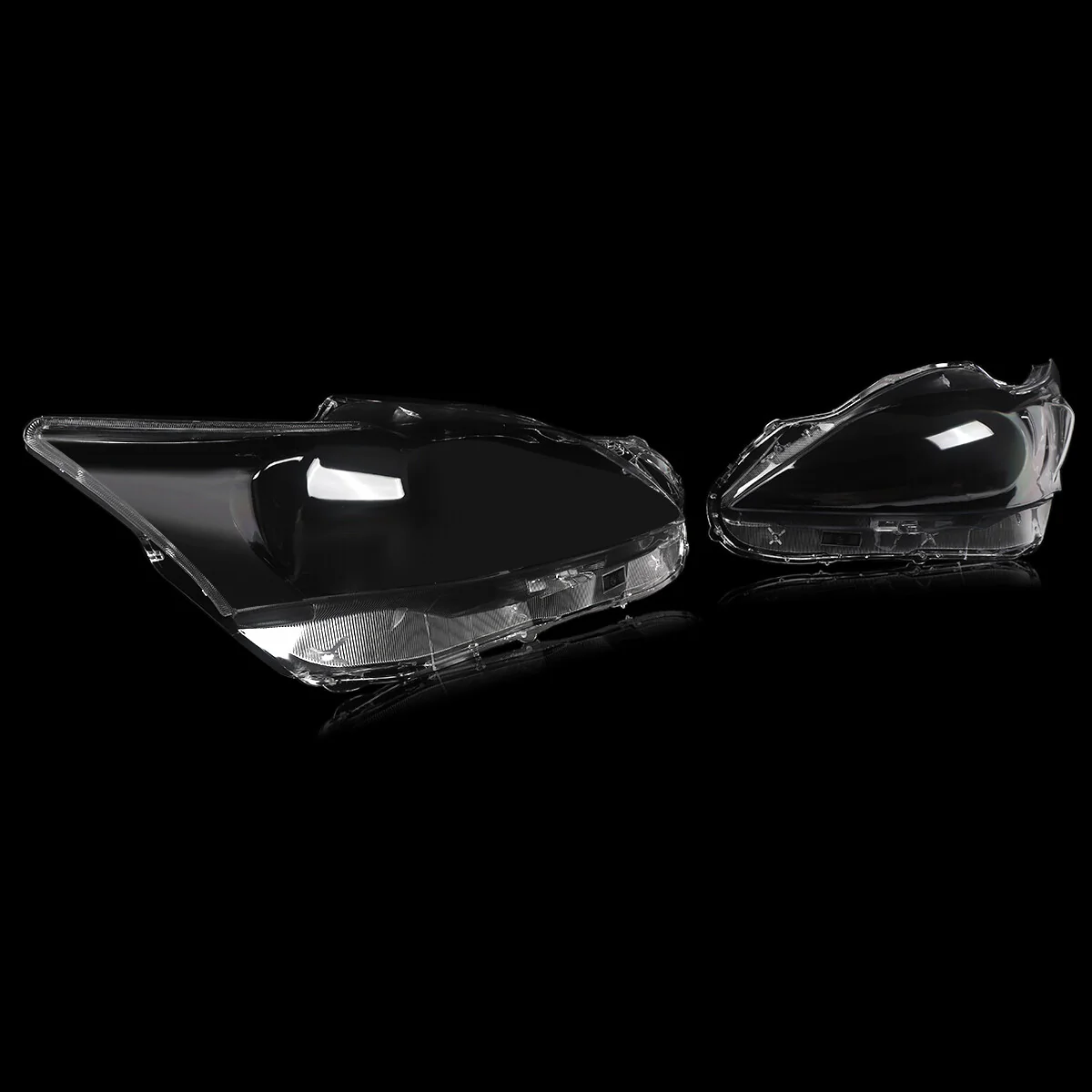 Left & Right Clear Headlight Lens Covers (Pair) for Lexus CT200 / CT200h 2012-2015 2016 2017 Headlamp Shells - Image 3