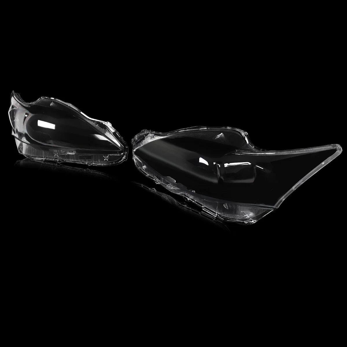 Left & Right Clear Headlight Lens Covers (Pair) for Lexus CT200 / CT200h 2012-2015 2016 2017 Headlamp Shells - Image 4