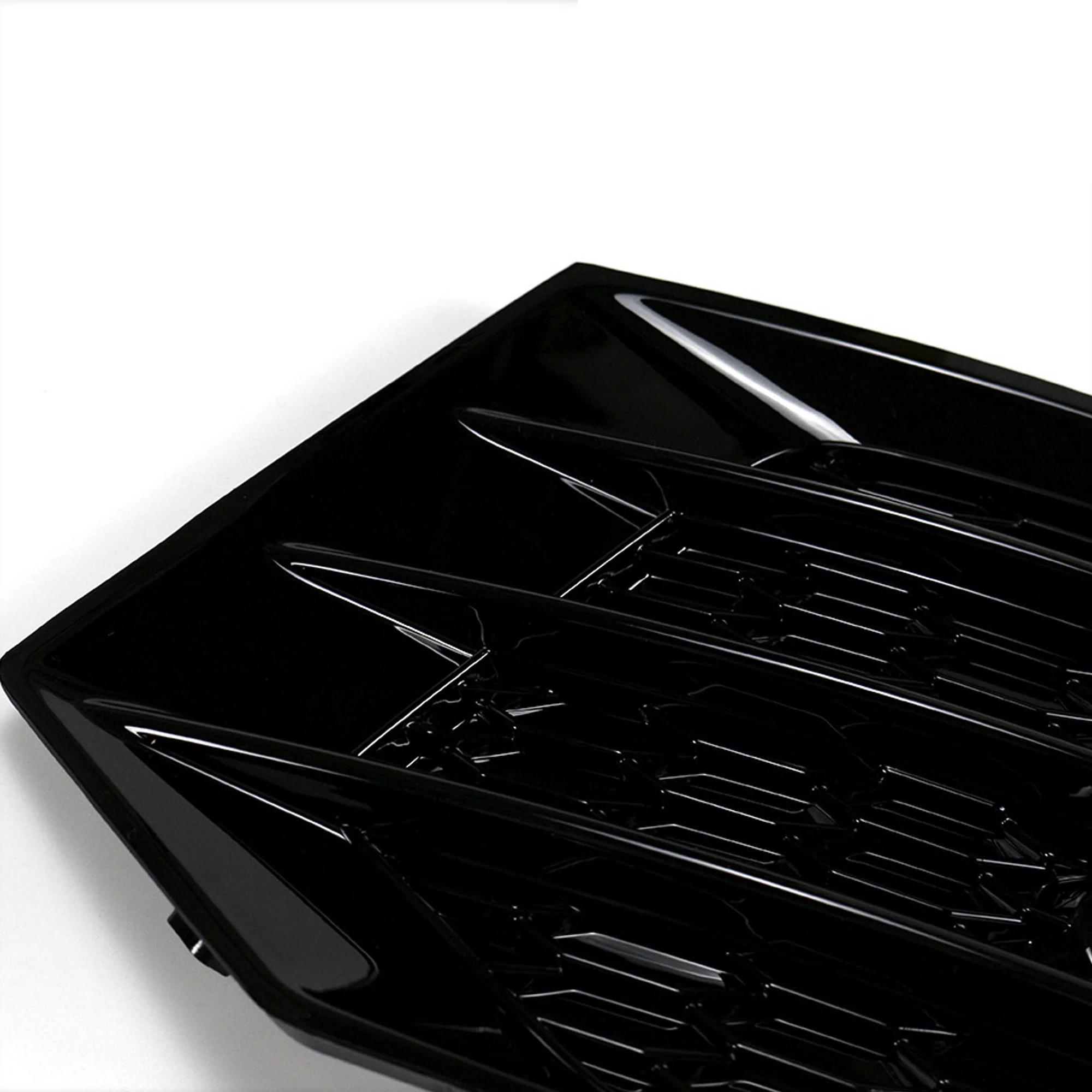 Left & Right Fog Light Grille Cover For Audi Q3 2016 2017 2018 - Image 3