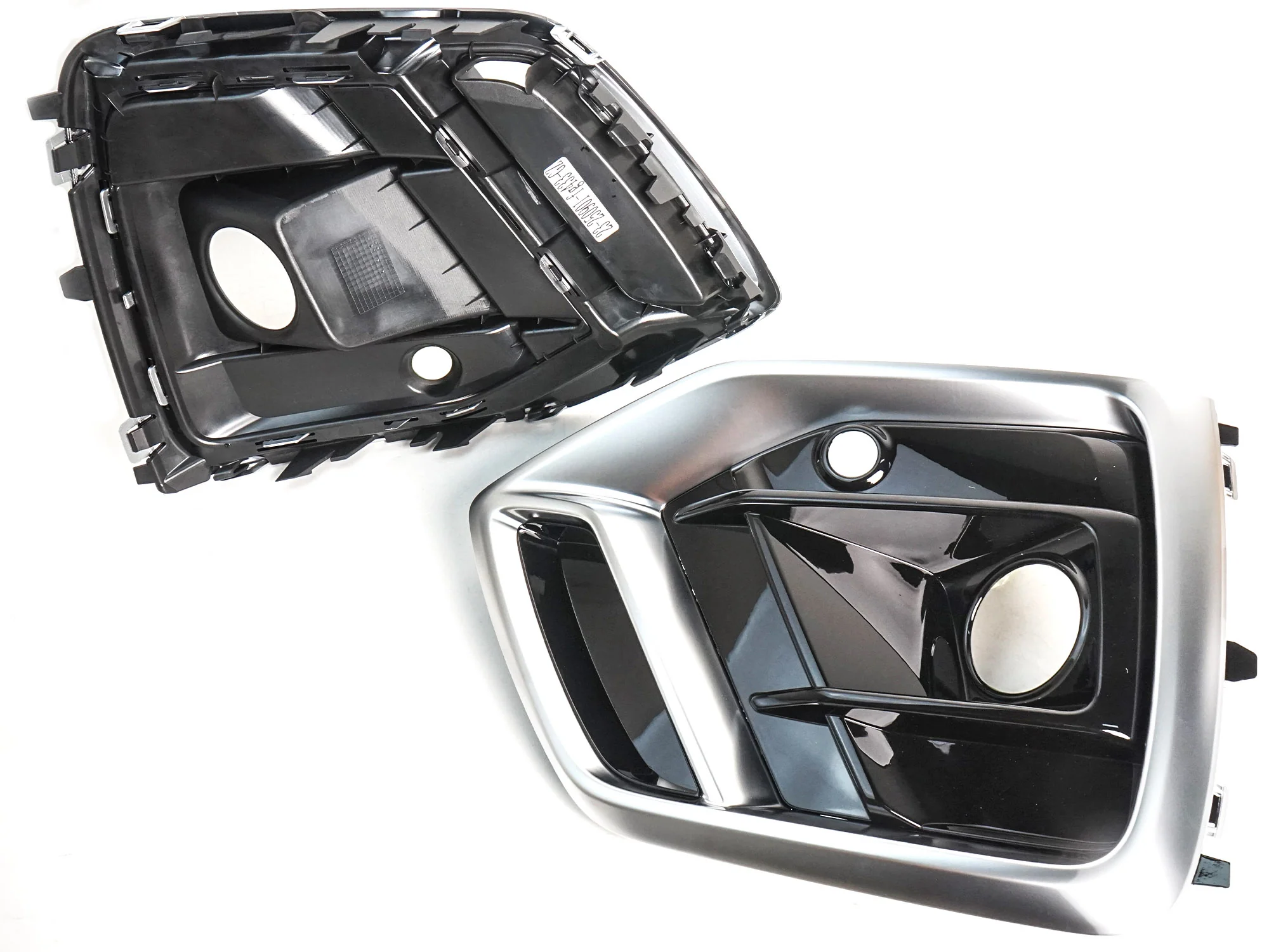 Pair Front Fog Light Cover Grille Grill W/ ACC Hole Fit For Audi Q5 2021-2025 L+R - Image 6