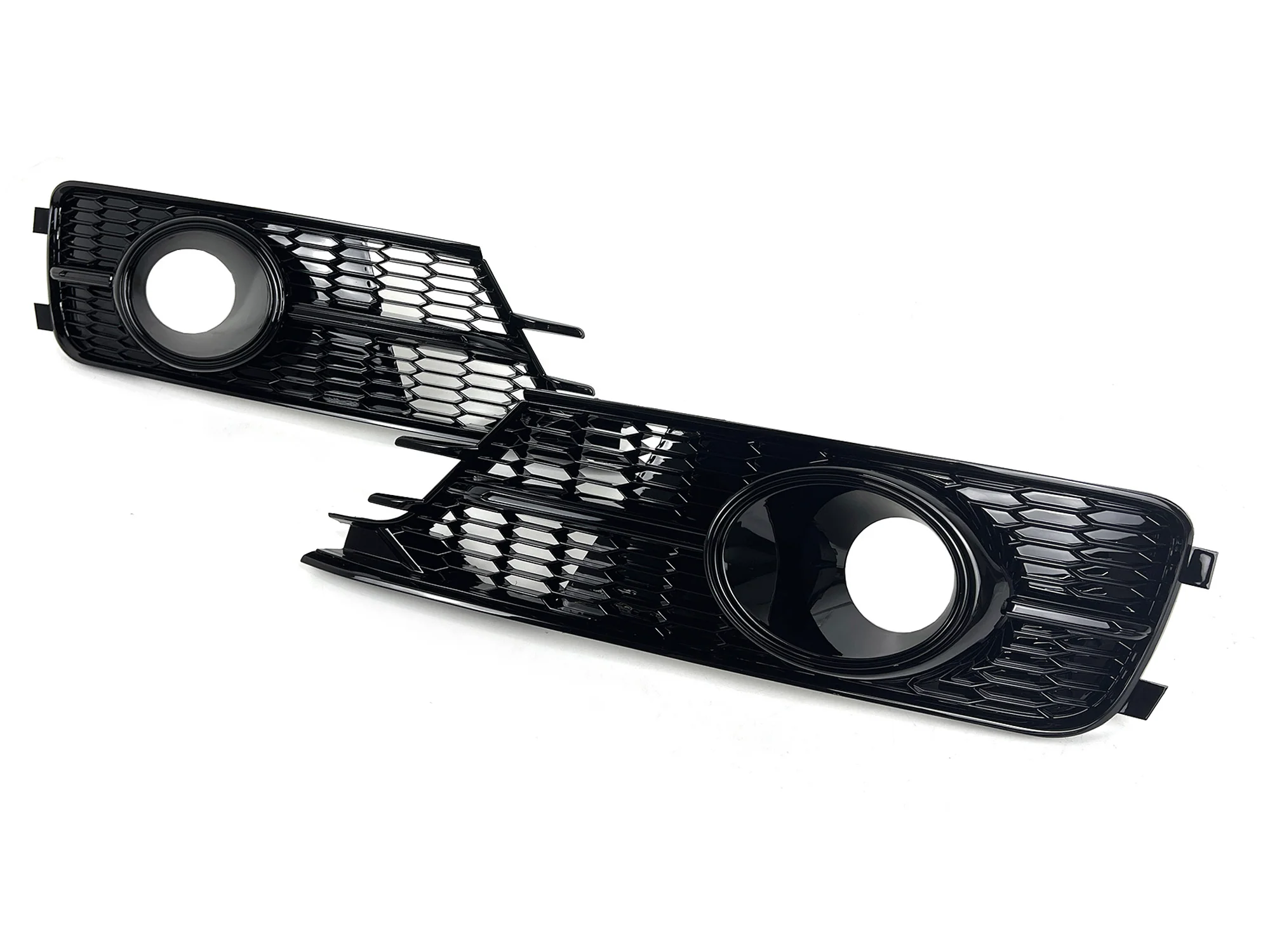 Left+Right Fog Light Grille For Audi A6 C7 Non-S-Line 2016-2018 - Image 7