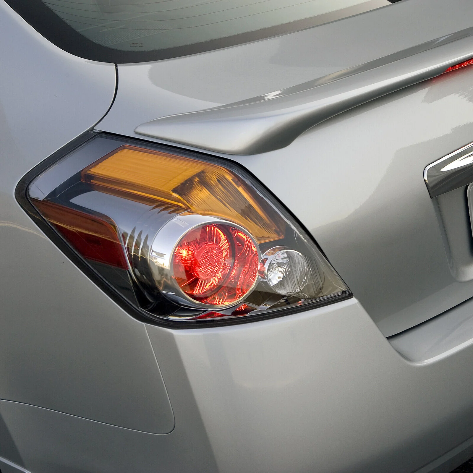 Left+Right For 2007-2012 Nissan Altima Rear Lamp Tail Lights Assembly Pentagonal Eyes Rear Lamp No Bulb - Image 2