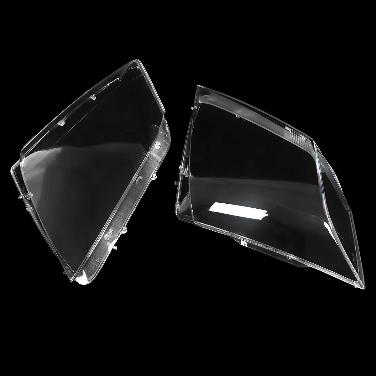 Left + Right Front Headlight Lens Cover + Glue for Cadillac CTS 2008-2013 - Image 11