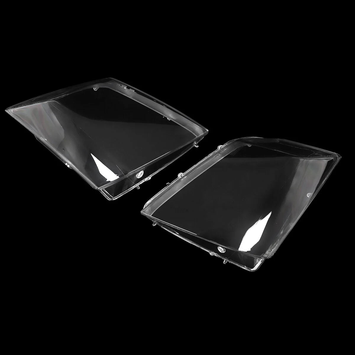 Left + Right Front Headlight Lens Cover + Glue for Cadillac CTS 2008-2013 - Image 8