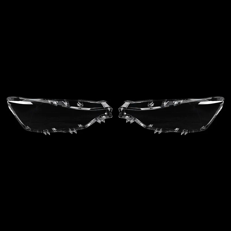 Left & Right Front Headlight Lens Covers For BMW 3 Series F30 F31 2016–2018 LED Only - Image 2