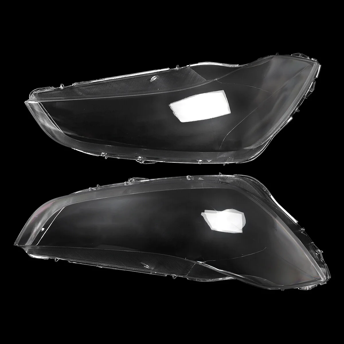 Left + Right Headlamp Clear Lens Cover Pair for Maserati Ghibli 2014-2022 Replacement Shells - Image 8