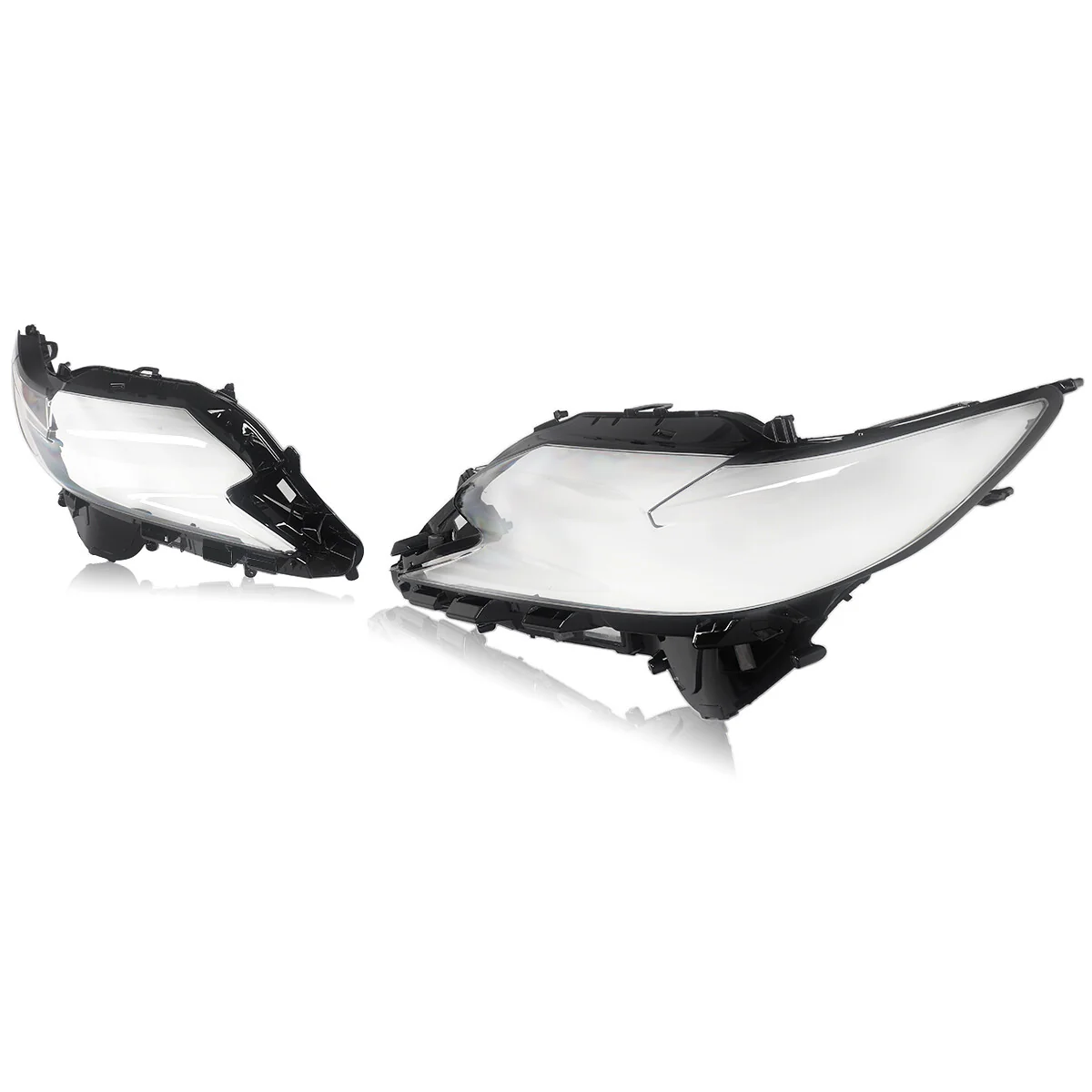 Left + Right Headlight Lens Cover For Lexus ES200 ES300 ES350 2016 2017 2018 Headlamp Shells - Image 3