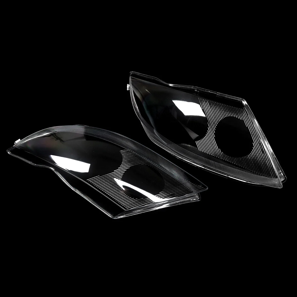 Left & Right Headlight Lens Cover Pair Clear for BMW Z4 E85 2003-2008 - Image 6