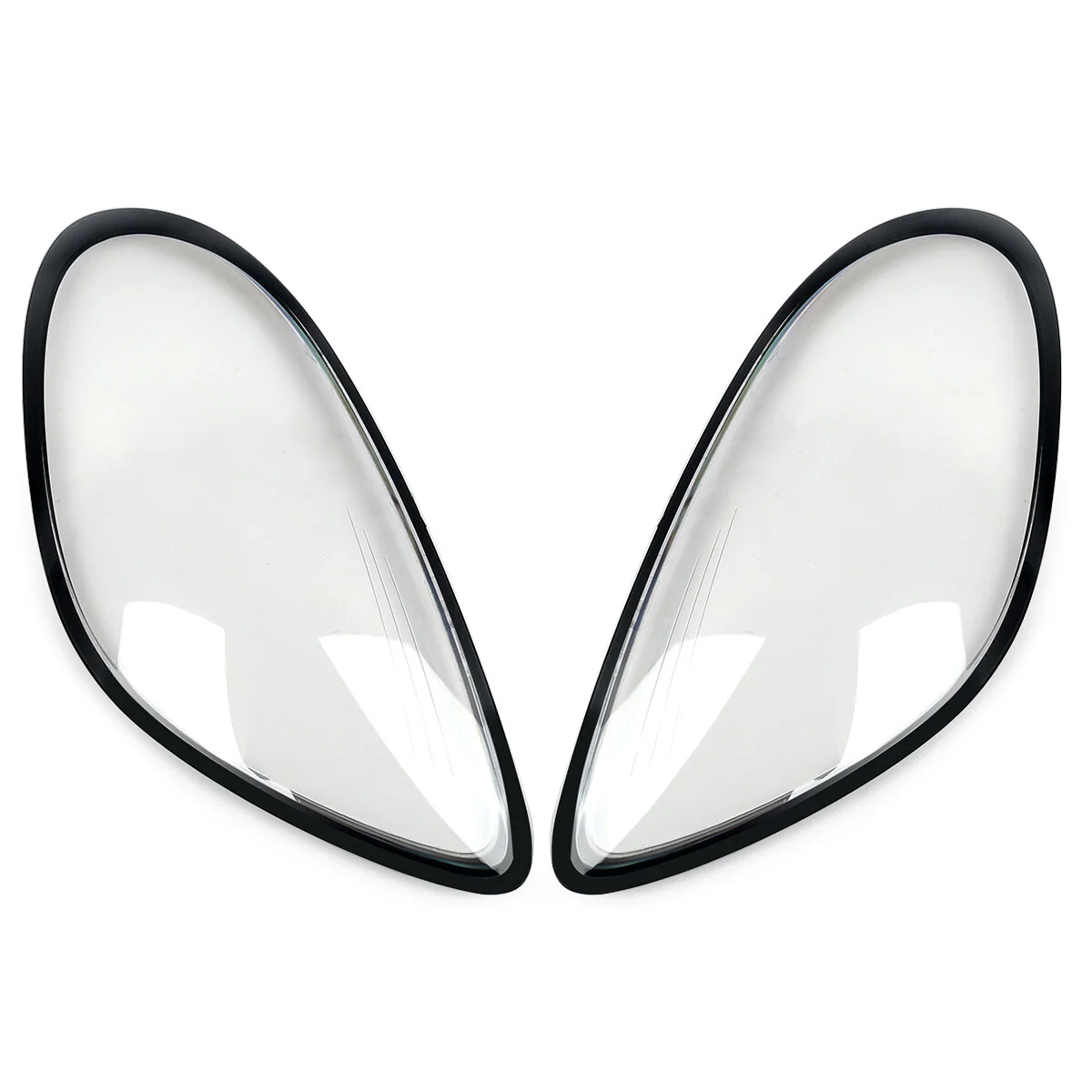 Left + Right Headlight Lens Cover Shells for Porsche Boxster Cayman 981 2014 2015 2016 - Image 11