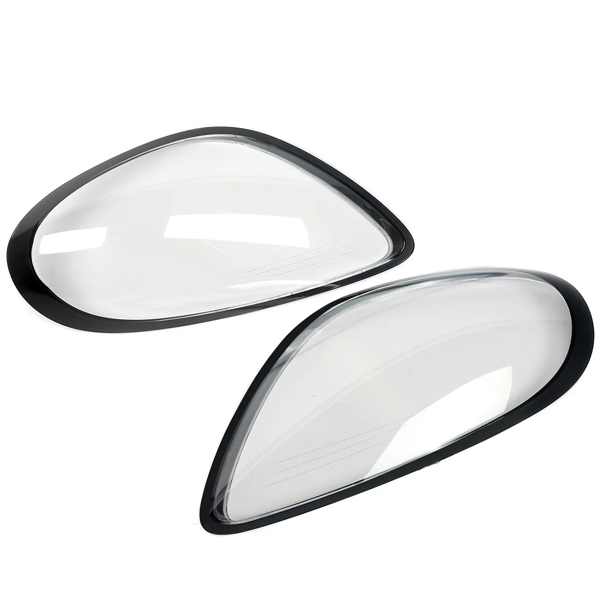 Left + Right Headlight Lens Cover Shells for Porsche Boxster Cayman 981 2014 2015 2016 - Image 12