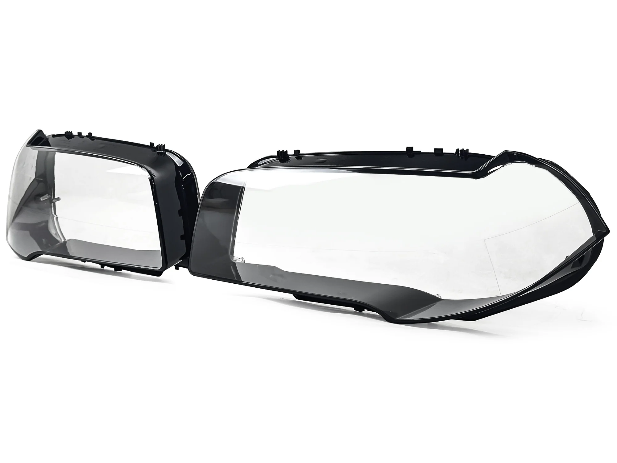 Left & Right Headlight Headlamp Lens Cover For BMW X3 E83 2004-2010 - Image 5
