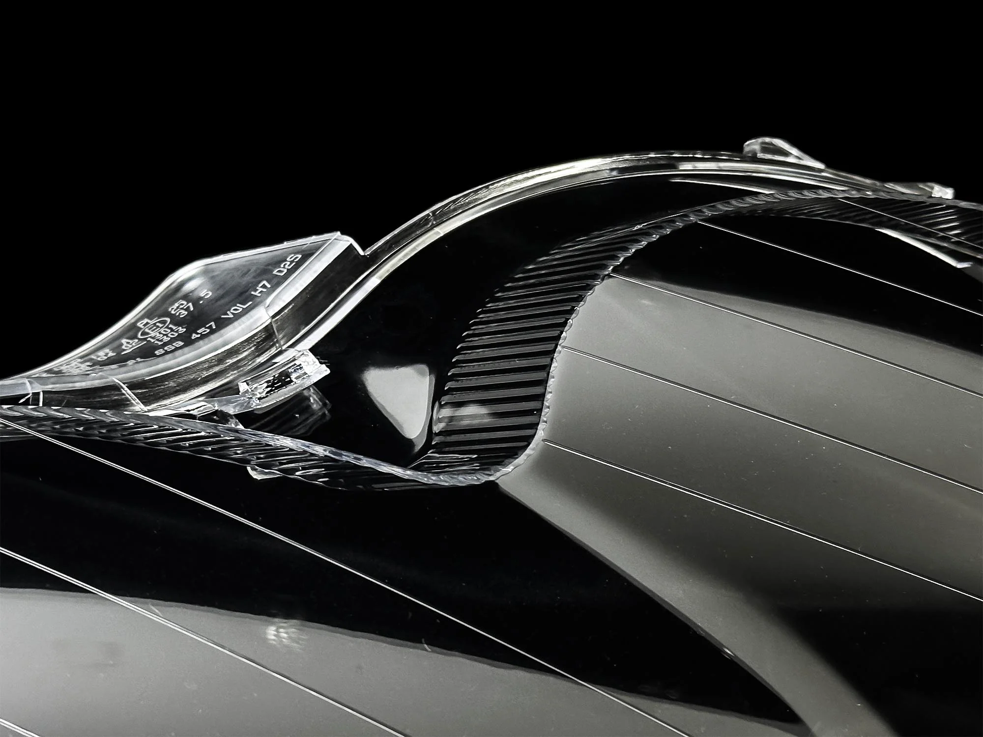 Pair Headlight Lens Cover Clear L+R for Mercedes Benz CLK C209 W209 2005-2009 - Image 12
