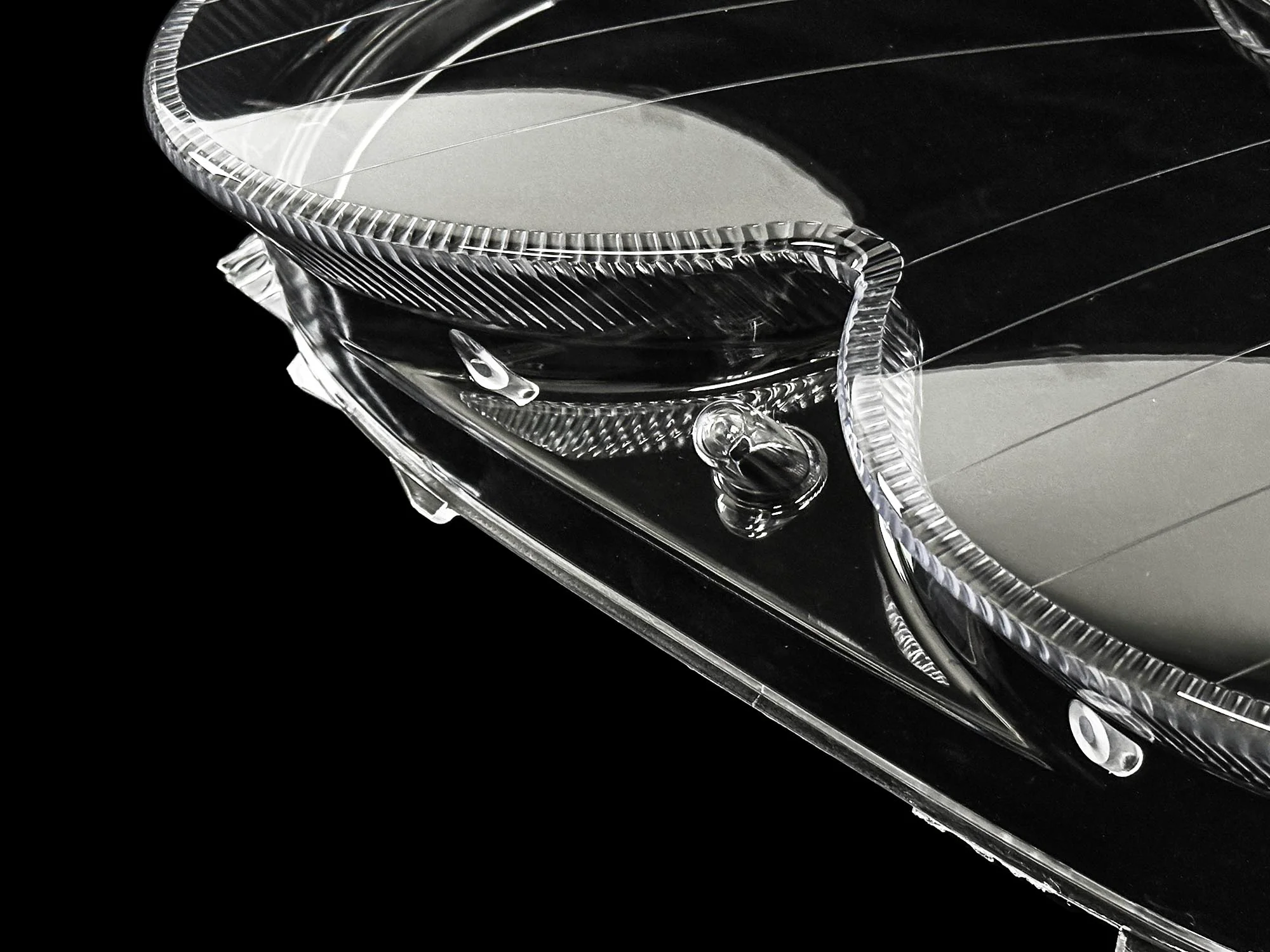 Pair Headlight Lens Cover Clear L+R for Mercedes Benz CLK C209 W209 2005-2009 - Image 13