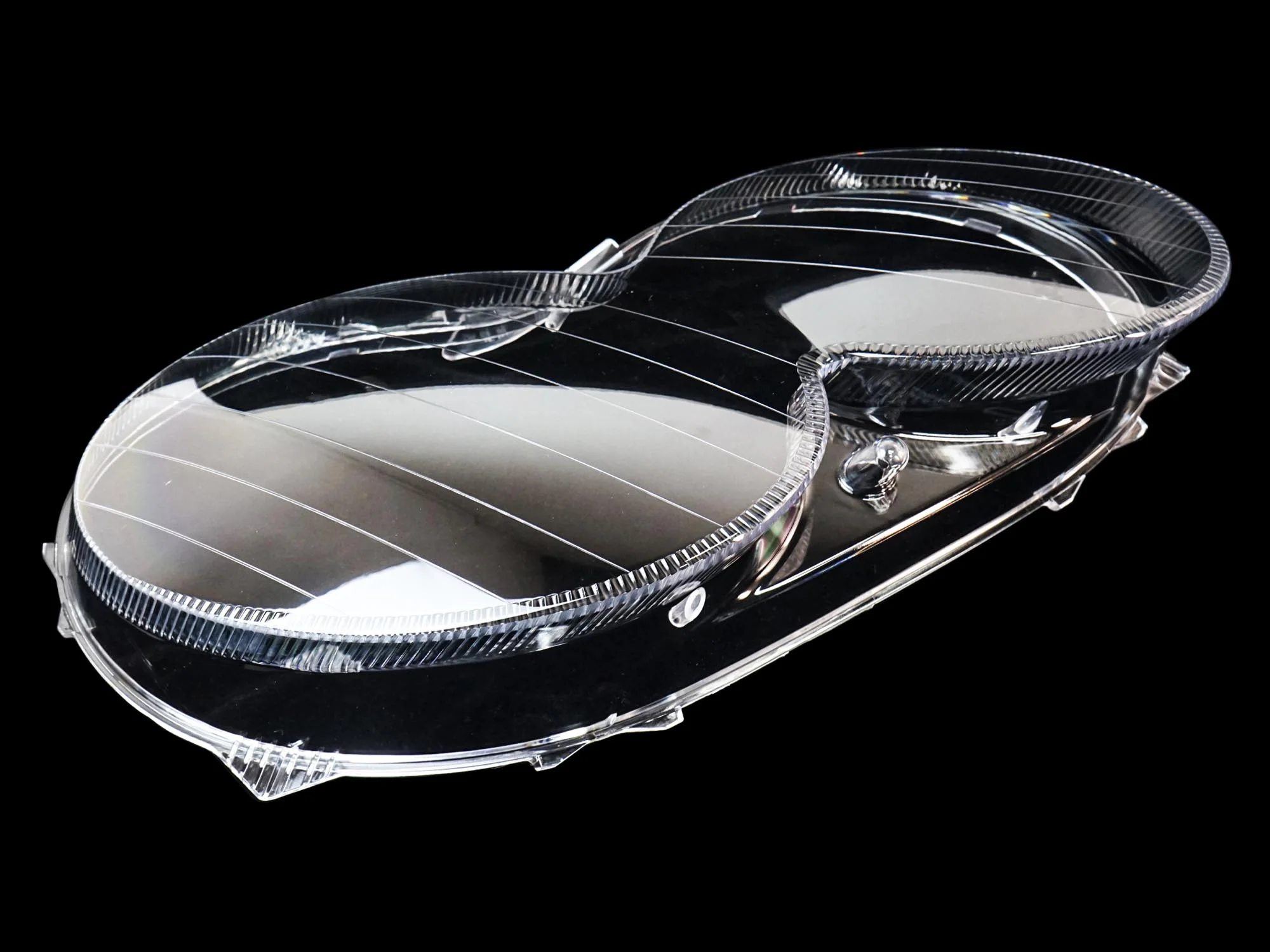 Pair Headlight Lens Cover Clear L+R for Mercedes Benz CLK C209 W209 2005-2009 - Image 7