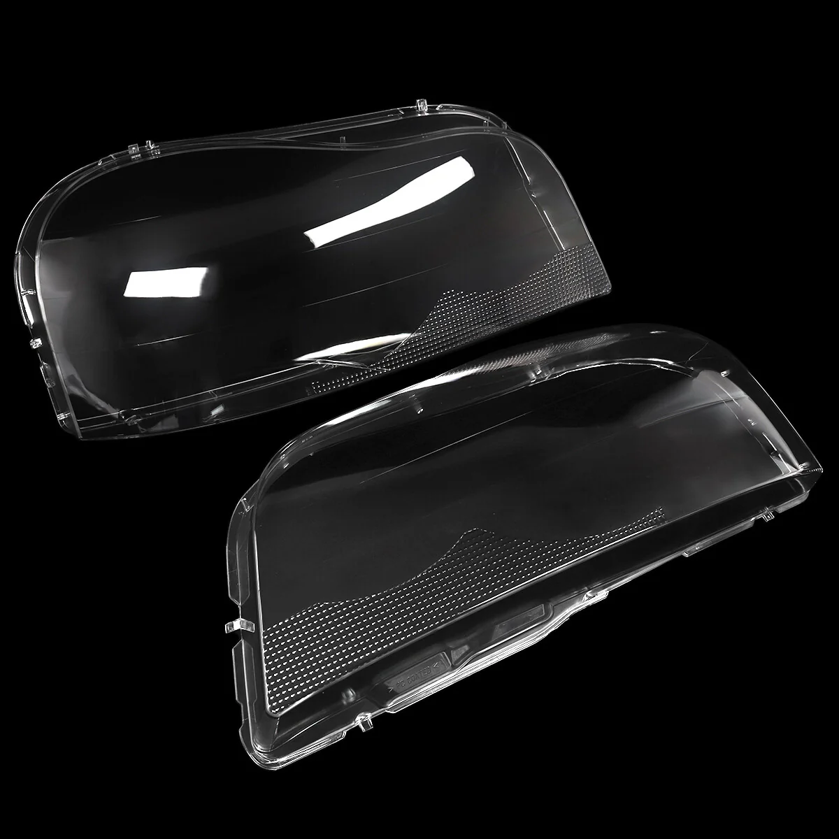 Left+Right Headlight Lens Lampshade Cover Replacement For Volvo XC90 2004-2013 - Image 10