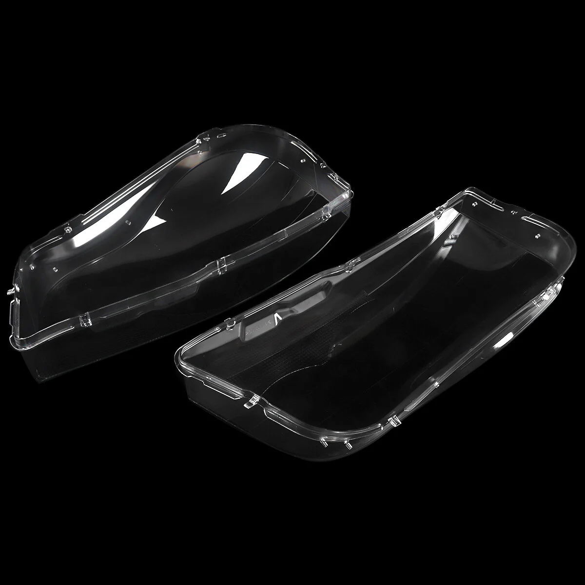 Left+Right Headlight Lens Lampshade Cover Replacement For Volvo XC90 2004-2013 - Image 11