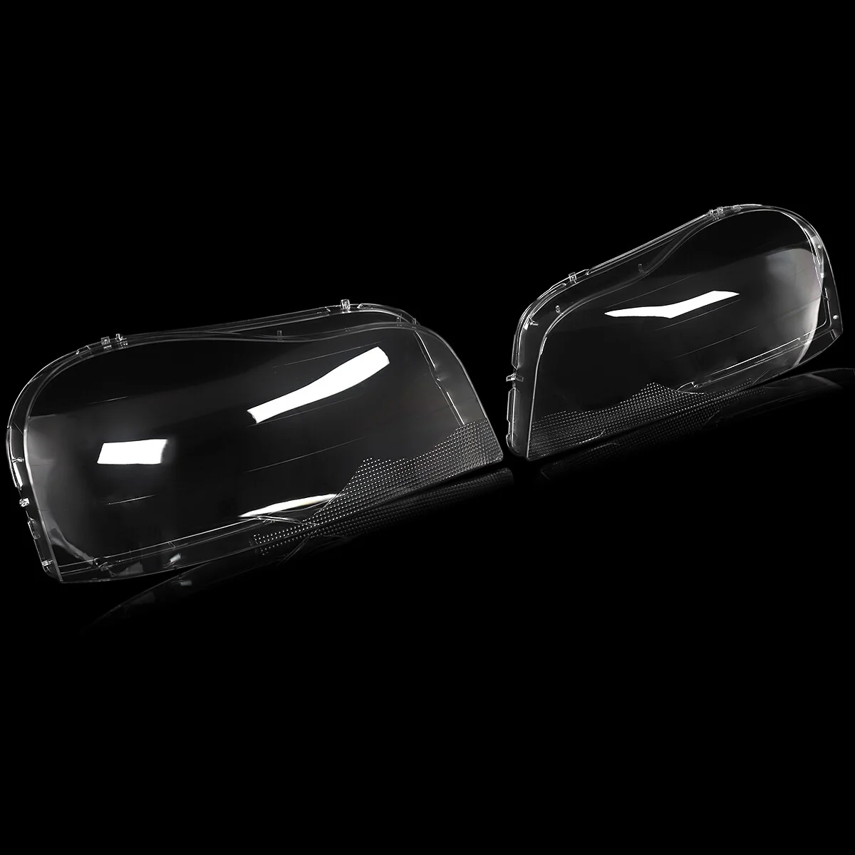 Left+Right Headlight Lens Lampshade Cover Replacement For Volvo XC90 2004-2013 - Image 4