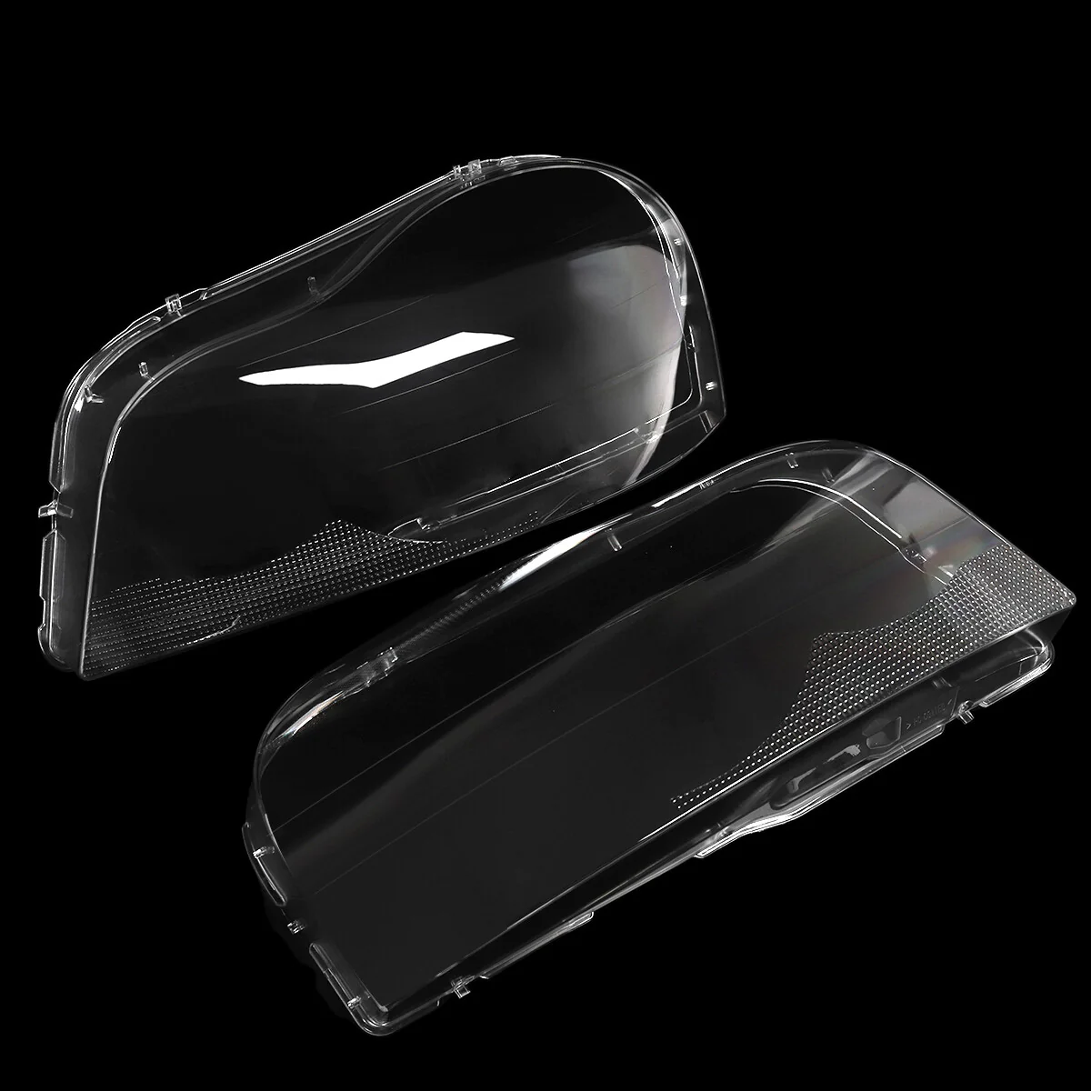 Left+Right Headlight Lens Lampshade Cover Replacement For Volvo XC90 2004-2013 - Image 8