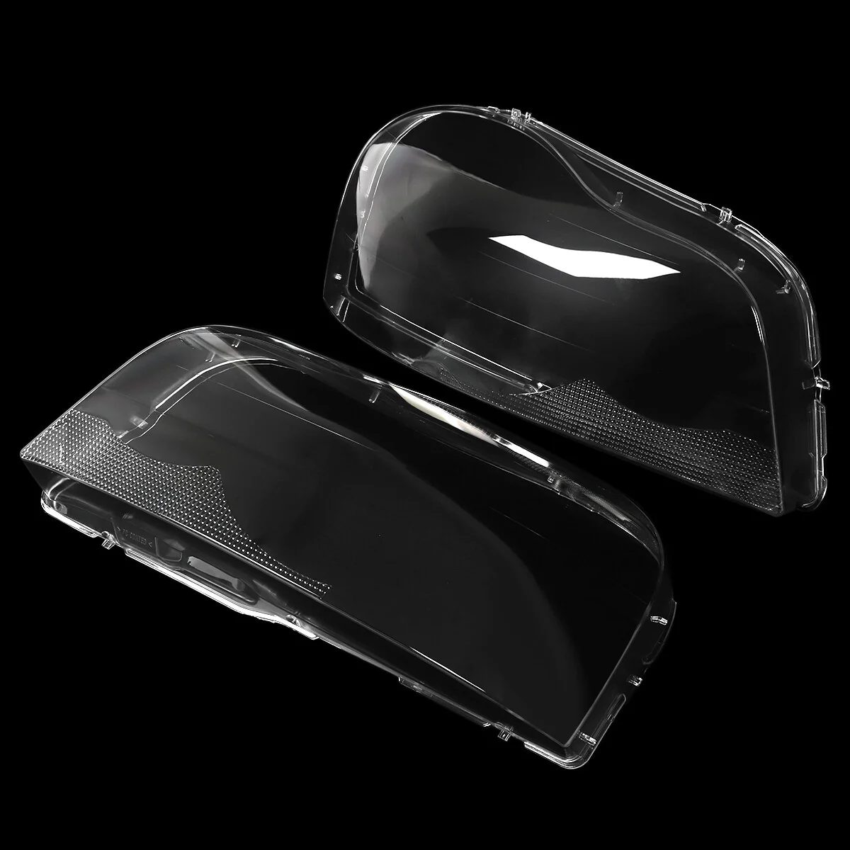 Left+Right Headlight Lens Lampshade Cover Replacement For Volvo XC90 2004-2013 - Image 9