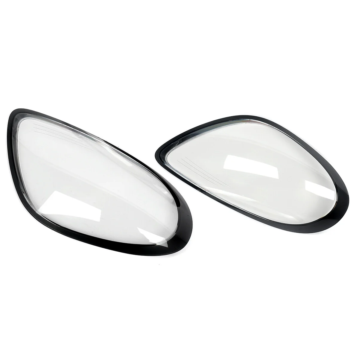 Left+Right Headlight Lens Replacement Covers for 2014 2015 2016 Porsche Cayman/Boxster 981 - Image 13