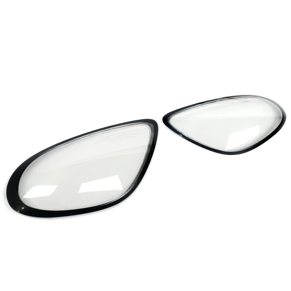 Left+Right Headlight Lens Replacement Covers for 2014 2015 2016 Porsche Cayman/Boxster 981 - Image 8