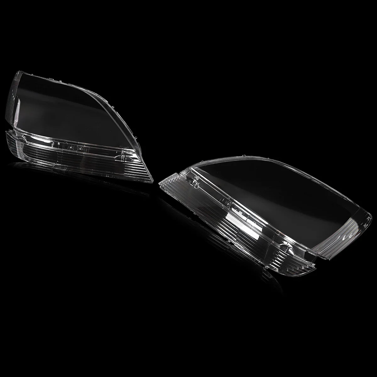 Left & Right Pair Front Clear Headlight Lens Covers for Lexus RX300 1998-2002 - Image 4