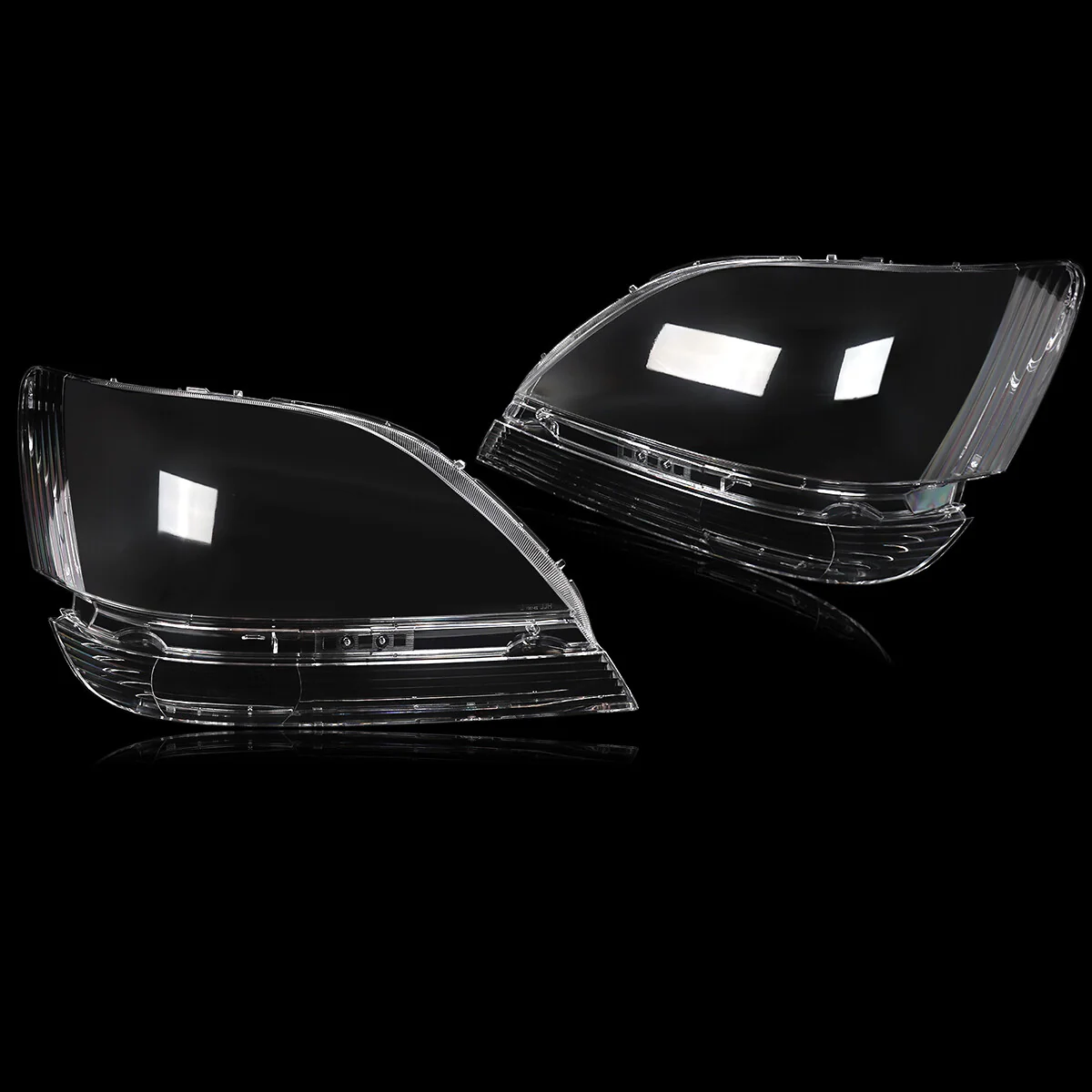 Left & Right Pair Front Clear Headlight Lens Covers for Lexus RX300 1998-2002 - Image 5