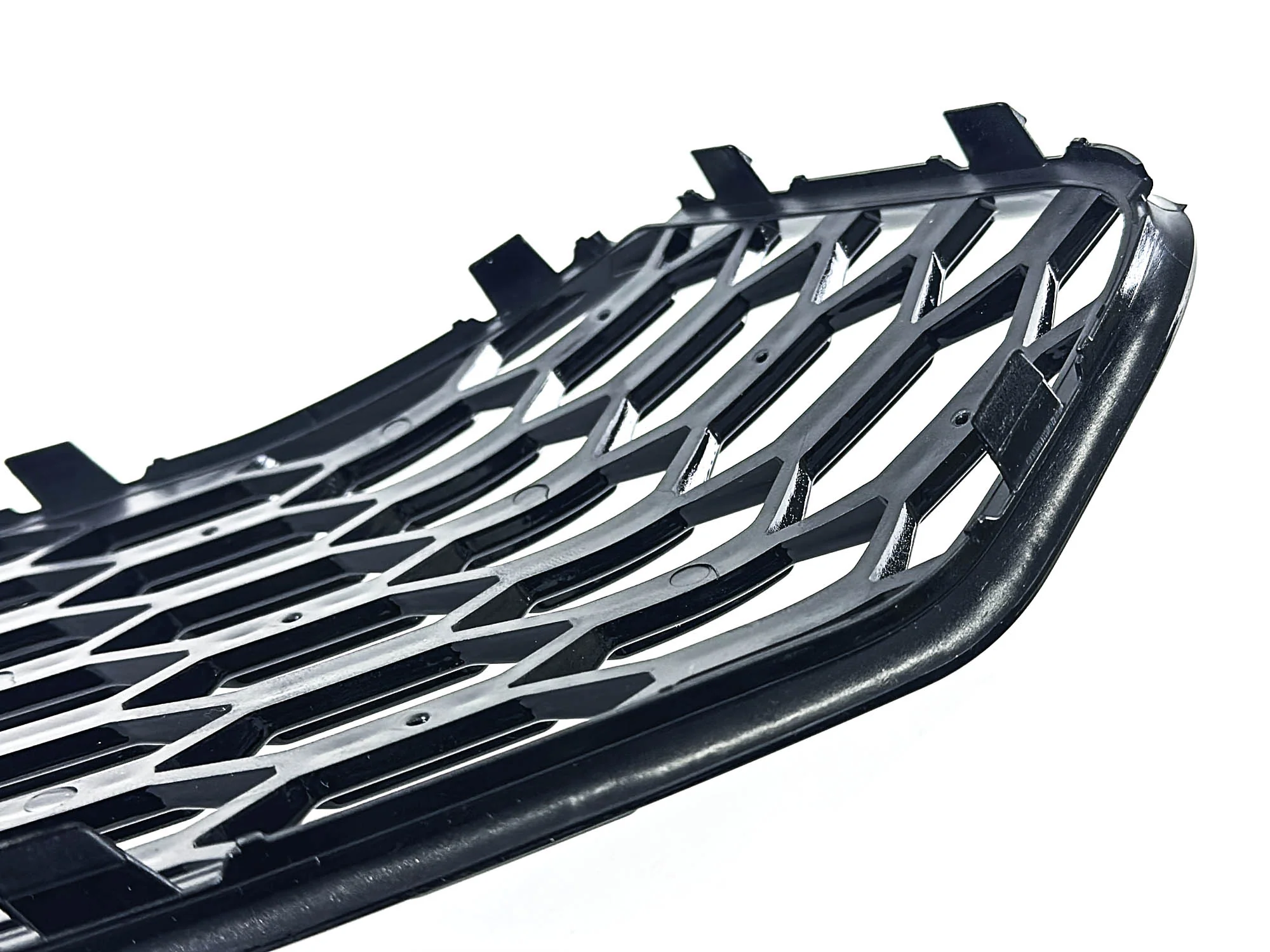 Left+Right Side Bumper Fog Light Lamps Frame Grille Cover For Audi RS6 2014-2018 - Image 14