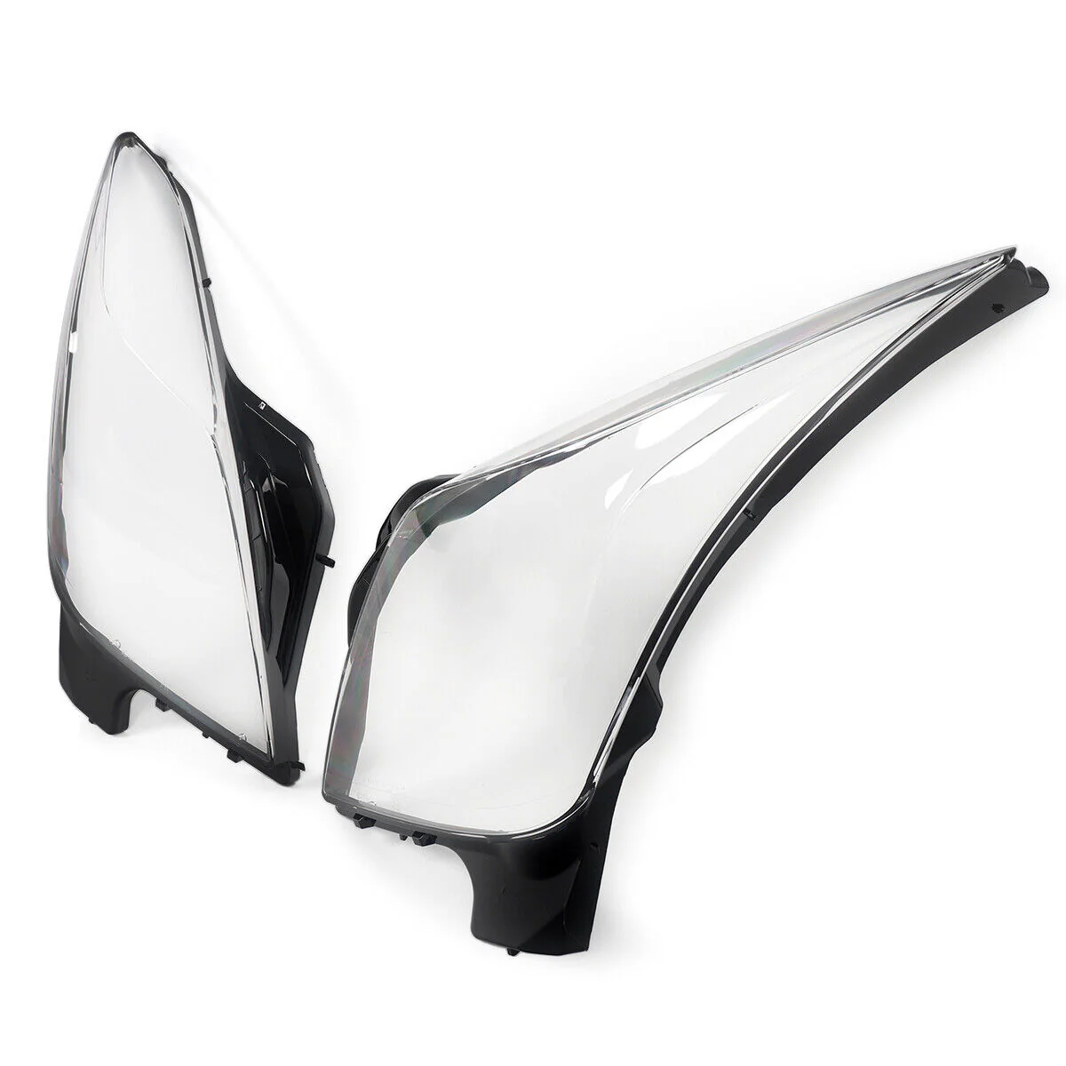 Left+Right Side Headlight Headlamp Clear Replace Lens For Cadillac XTS 2013-2017 - Image 4