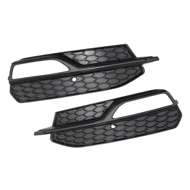 2x Front Fog Light Grill Bezel Cover For Audi A3 S-Line S3 8V 2014-2016 - Image 4
