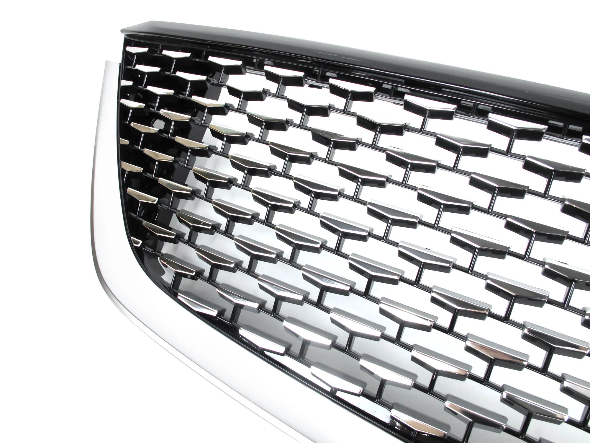 Chrome Diamond Upper Grille for Cadillac CT5 2020-2023 w/o Camera - Image 12