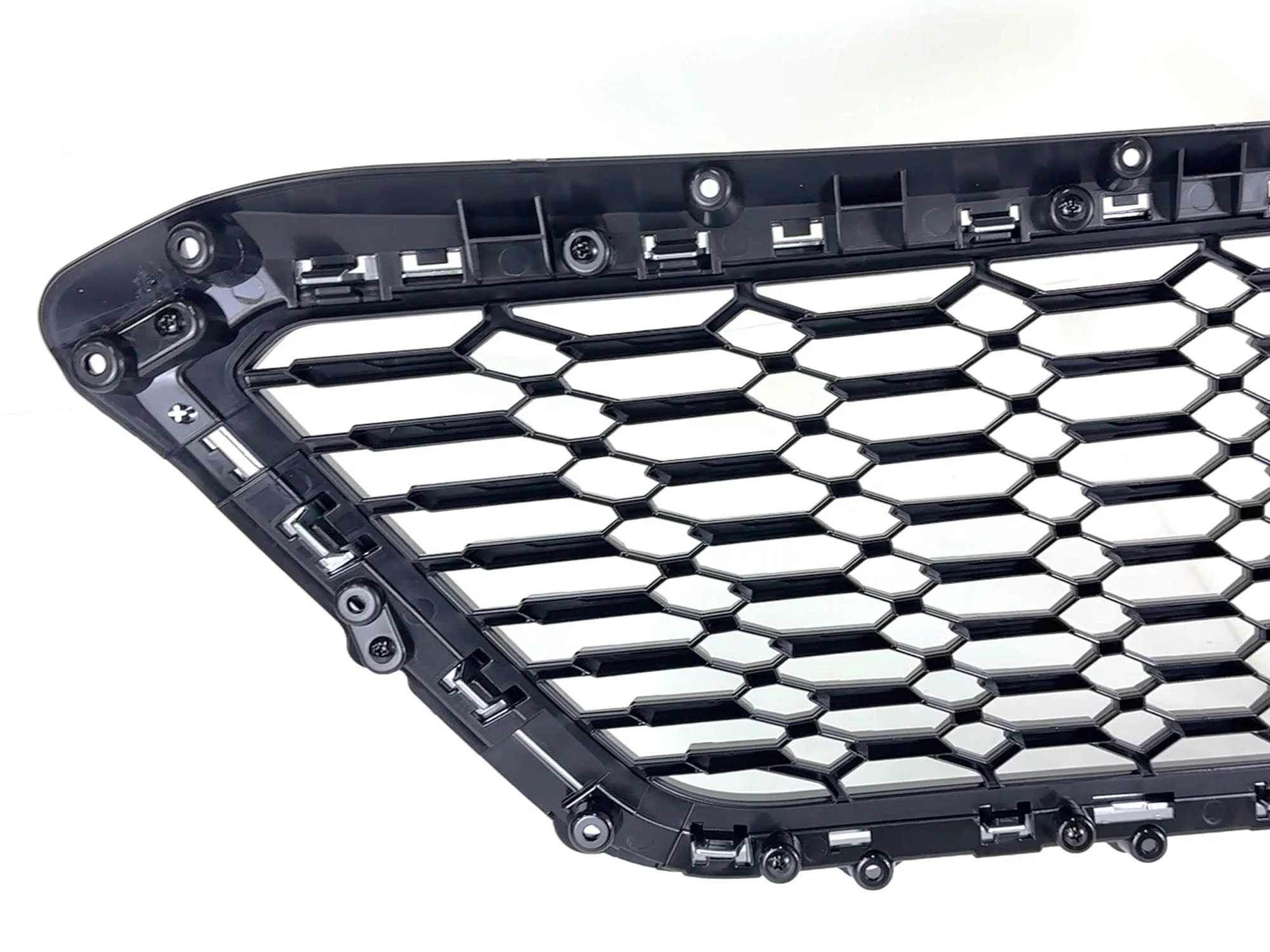 Front Upper Honeycomb Grill Chrome for Cadillac XT4 2019-2023 No Camera - Image 10