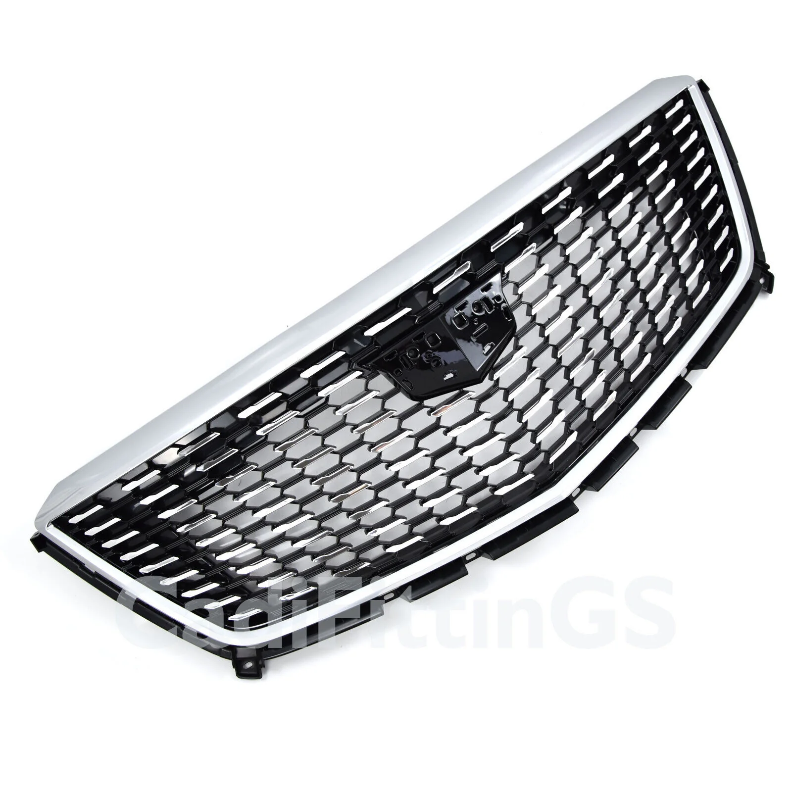 Replacement Front Bumper Upper Grille Chrome for Cadillac XT5 2021-2025 w/o Camera - Image 13