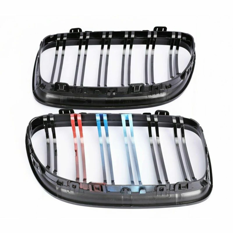 M-Color Front Kidney Grill for BMW E90 E91 4DR Sedan LCI 2009-2011 - Image 12