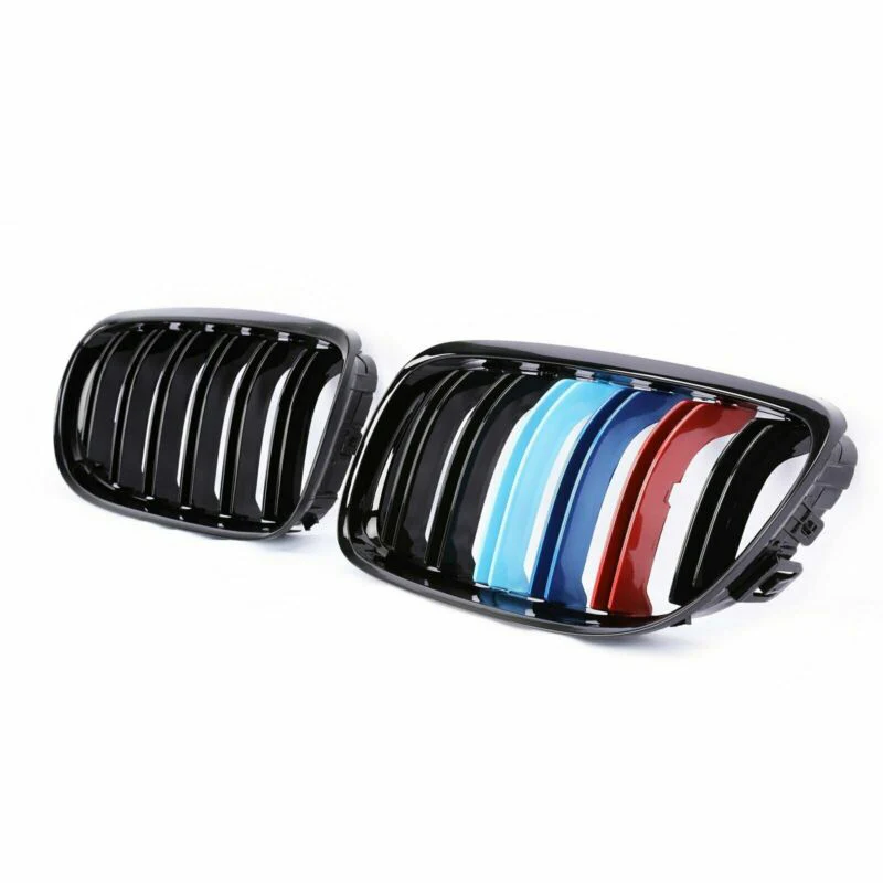 M-Color Front Kidney Grill for BMW E90 E91 4DR Sedan LCI 2009-2011 - Image 5